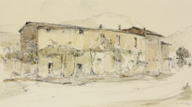 1957 - Case dei contadini a Cerasomma